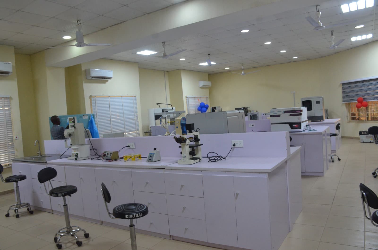 Inside one of CEFTER's food-science laboratories